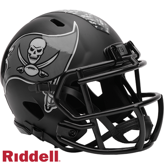 Josiah Trotter Signed Tampa Bay Buccaneers Black Ops 2026 Salute to Service Alternate Speed Mini Football Helmet