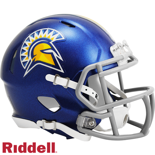 Steve DeBerg Signed San Jose State Spartans Speed Mini Football Helmet