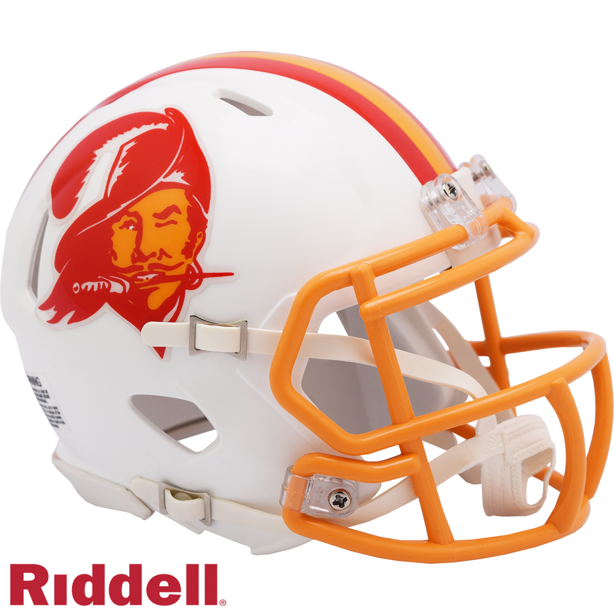 Jason Pierre-Paul Signed Tampa Bay Buccaneers Throwback Speed Mini Football Helmet