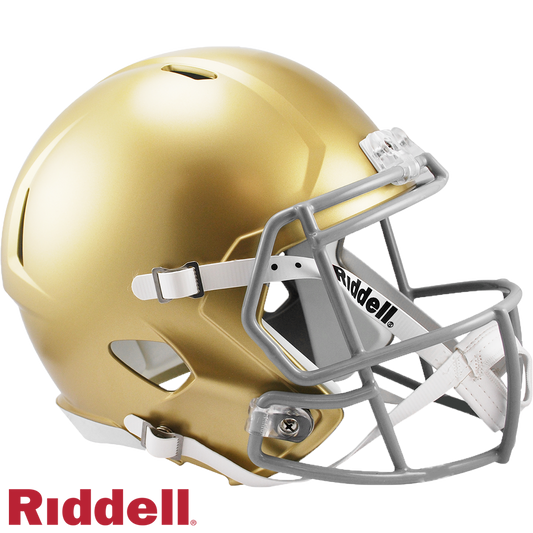 Benjamin Morrison Signed Notre Dame Fighting Irish Speed Full Size Replica Football Helmet