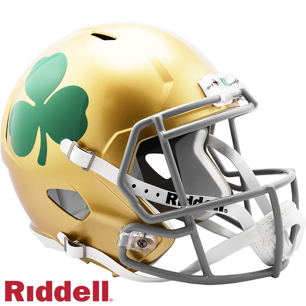 Benjamin Morrison Signed Notre Dame Fighting Irish Speed Full Size Replica Football Helmet