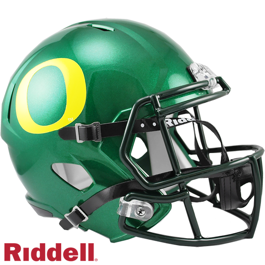 Tez Johnson Signed Oregon Ducks Speed Replica Full Size Helmet