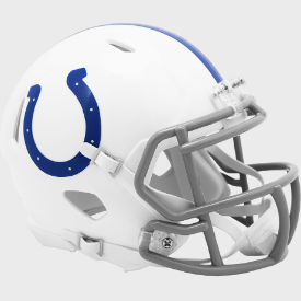 Booger McFarland Signed Indianapolis Colts Speed Mini Football Helmet